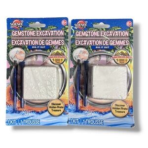 SCIENCE BY ME Gemstone Excavation Kit Set of Two